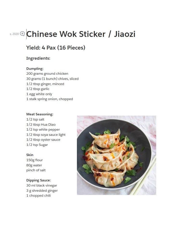 Jiaozi (Chinese Wok Stickers)